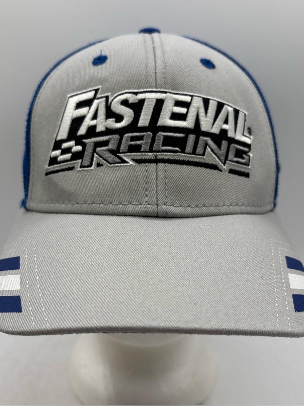 Fastenal Racing Roush Fenway Racing The Game Men’s Mesh SnapBack Blue/Gray Hat